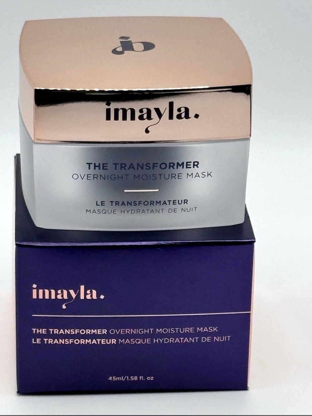 Imayla The Transformer Overnight Moisture Mask 45 mL / 1.58 fl. oz. Glass Jar